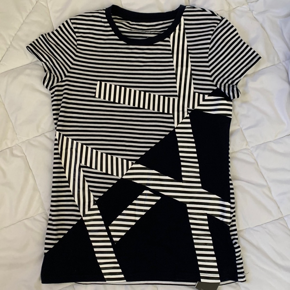 Armani Exchange stripe T-shirt
